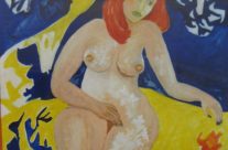 54. Carmen à la Matisse (2004), 120×80, Öl auf Leinwand