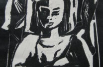 112. Invitamentum nocturnum (1958), ca. 20×15, Linolschnitt