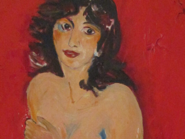 121. Monika – frei nach Modigliani (2000), 60×80, Öl auf Leinwand