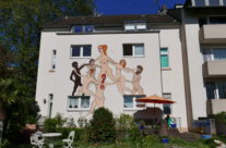 177. Tanzende auf Hauswand – Essen Werden (renoviert 2025)