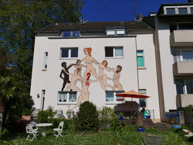177. Tanzende auf Hauswand – Essen Werden (renoviert 2025)