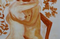 189. all you need… (2025), 50×64, Aquarell